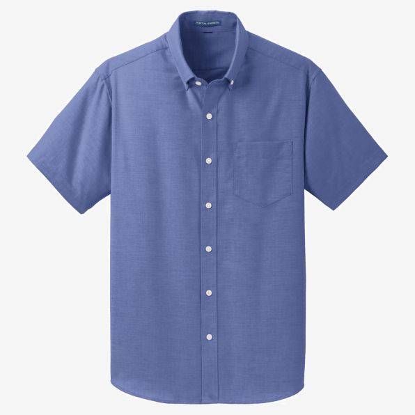 Port Authority Short Sleeve SuperPro Oxford Shirt