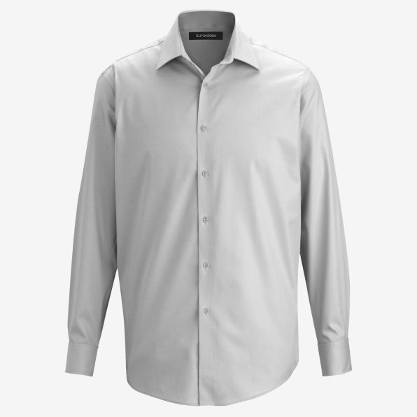 Stretch Broadcloth Long-Sleeve Dress Shirt