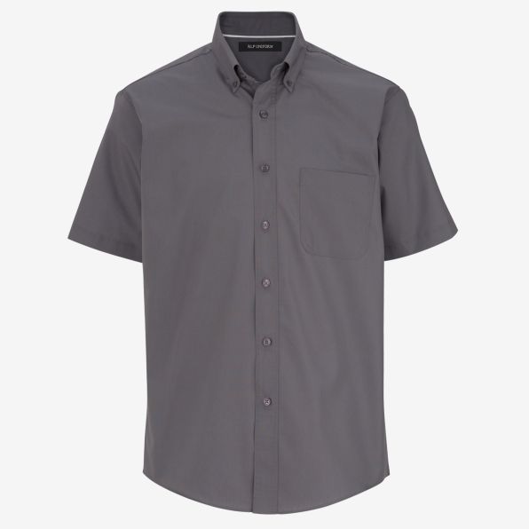 Lightweight Short-Sleeve Poplin Shirt
