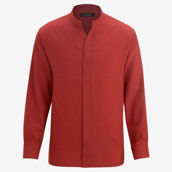 Easy-Care Performance Open Collar Shirt