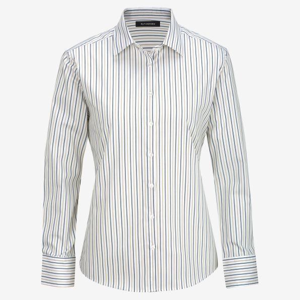Double Stripe Long-Sleeve Dress Shirt