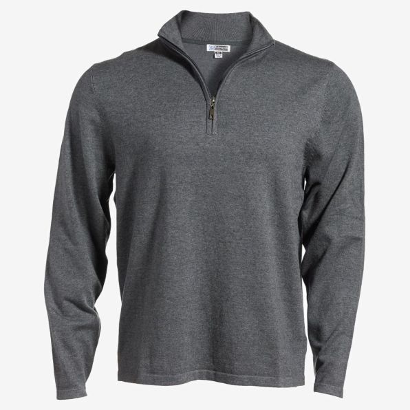 Quarter Zip Fine Gauge Sweater
