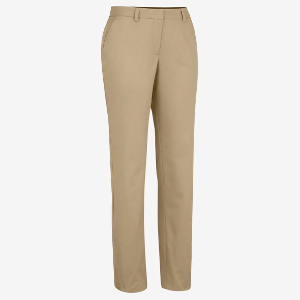 Slim-Fit Chino Comfort Stretch Flat-Front Pant