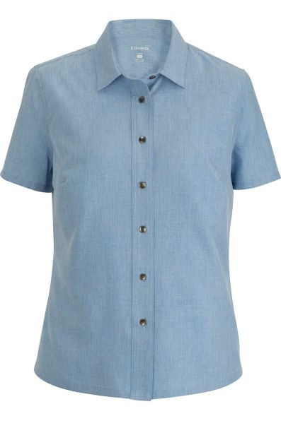Melange Camp Shirt