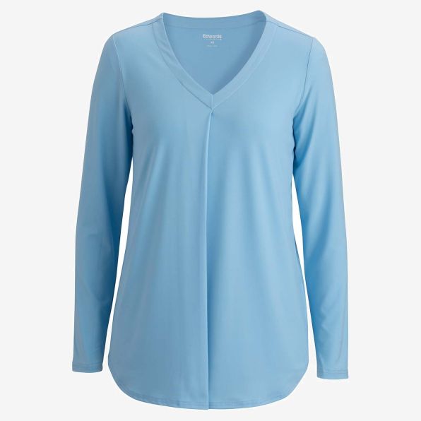 Ladies Soft Pleated Blouse