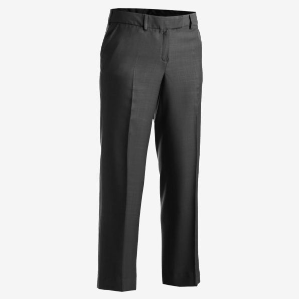Ladies Intaglio Flat Front Pant