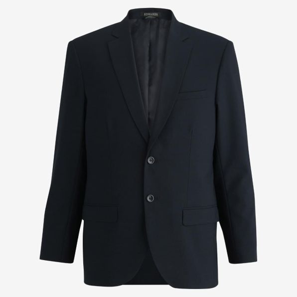 Mens Single Breasted Poly/Wool Suit Coat