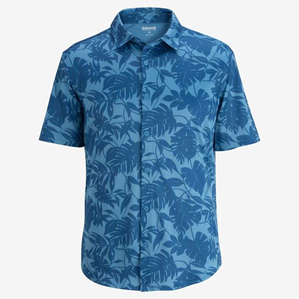 Unisex Short Sleeve Camp Shirt