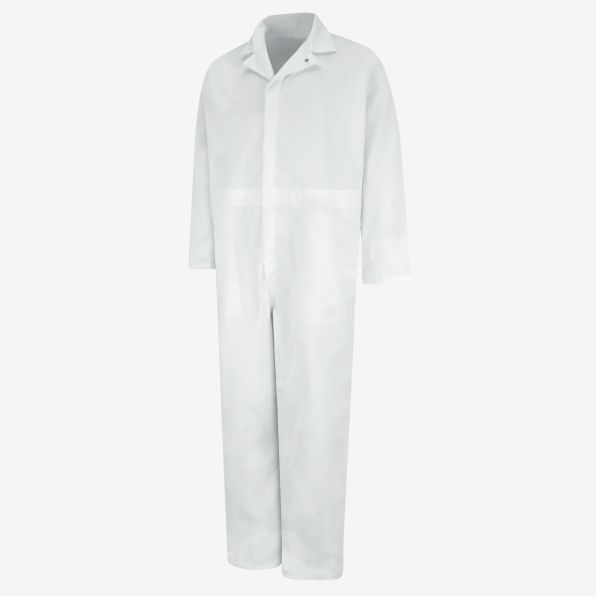 Zip-Front No Chest Pocket Coverall