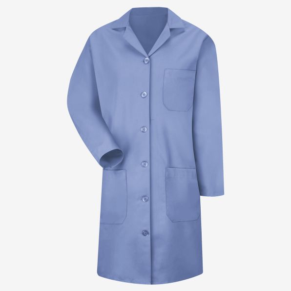 Button-Front Lab Coat