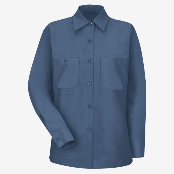 Long-Sleeve Industrial Work Shirt