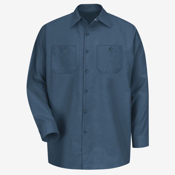 Long-Sleeve Industrial Work Shirt 