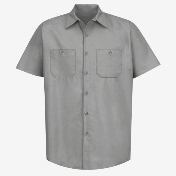 Short-Sleeve Industrial Work Shirt 