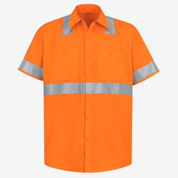 Hi-Visibility Short-Sleeve Work Shirt