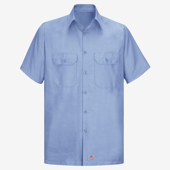 Short-Sleeve Rip-Stop Work Shirt