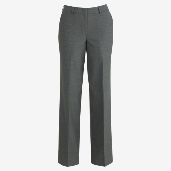 Ladies Flat Front Poly/Wool Pant