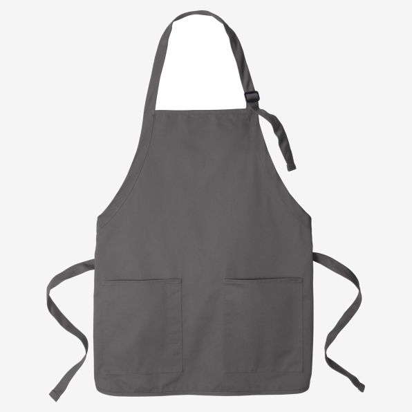 Port Authority Medium-Length Two-Pocket Bib Apron
