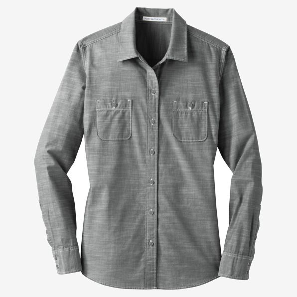Port Authority Women's Slub Chambray Shirt