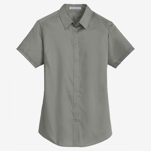 Port Authority Women's Short Sleeve SuperPro Twill Shirt