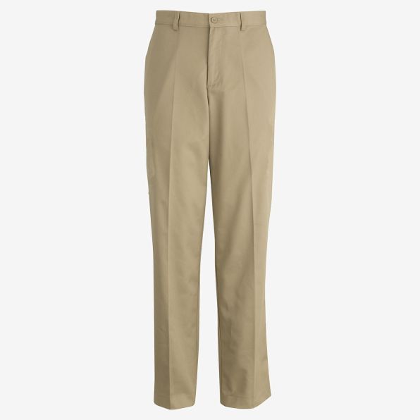 Mens Utility Chino Flat Front Pant