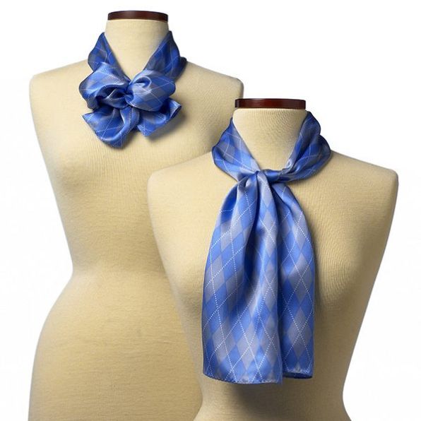Argyle Silk Scarves