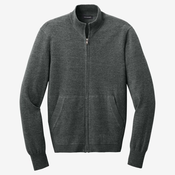 Port Authority Easy Care Full-Zip Sweater