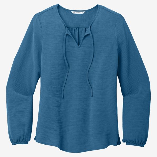 Port Authority Women's Textured Crepe Blouse