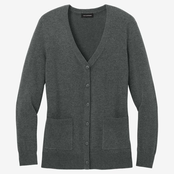Port Authority Women's Easy Care Button-Up Cardigan Sweater