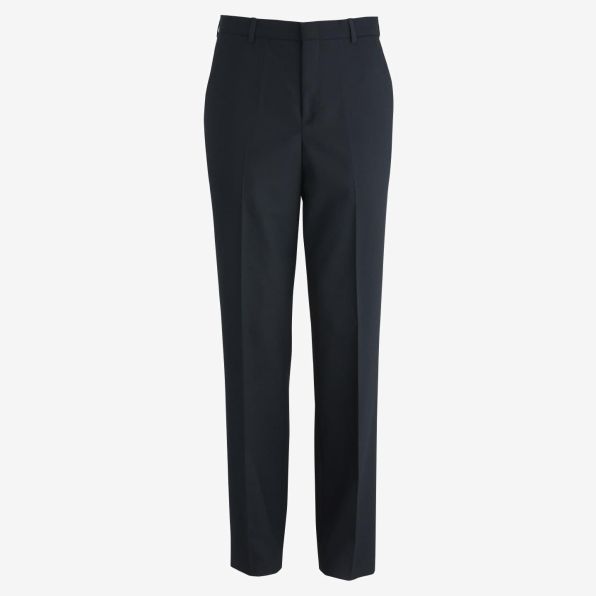 Mens Flat Front Poly/Wool Pant