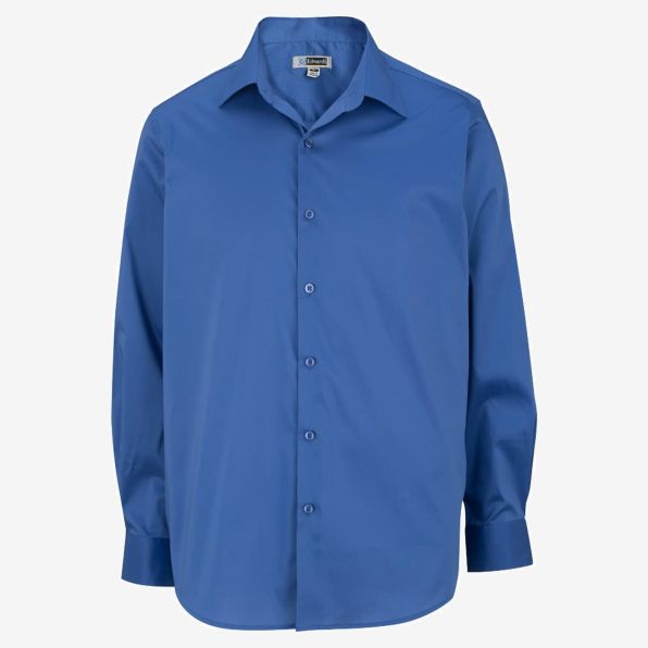 Mens Spread Collar Dress Shirt