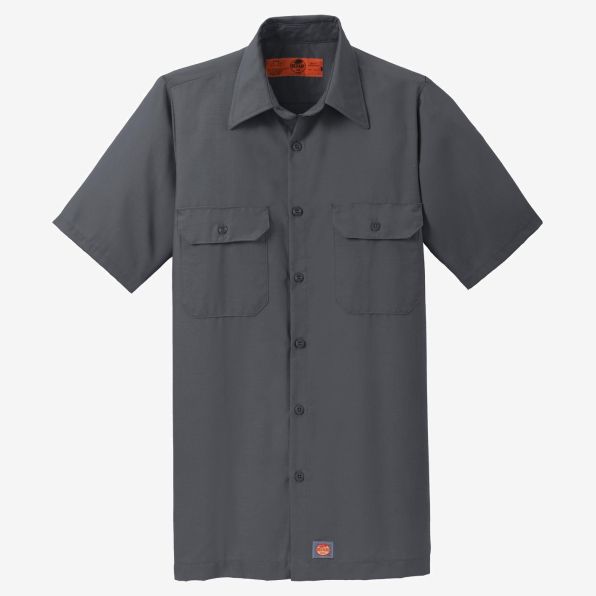 Red Kap Short Sleeve Solid Ripstop Shirt