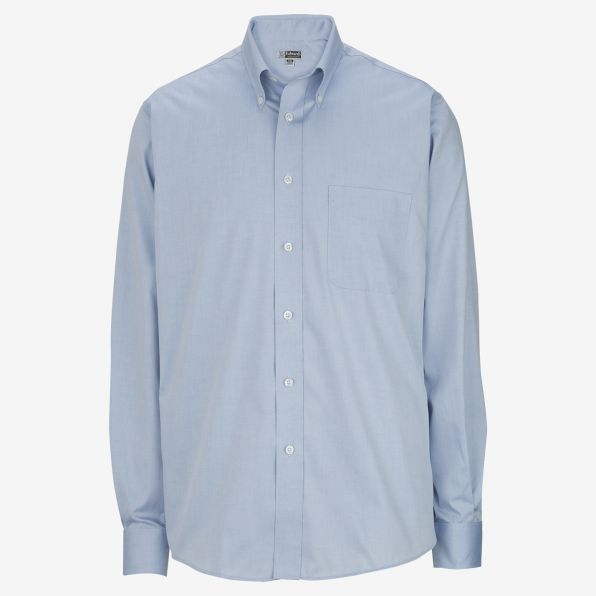 Mens Pinpoint Oxford Shirt - Long Sleeve