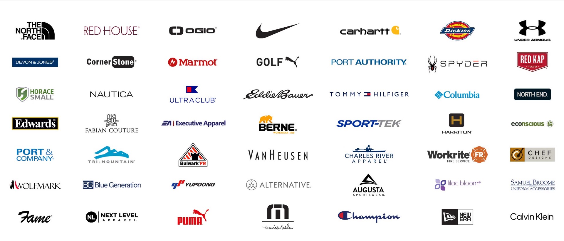 Apparel brands best sale